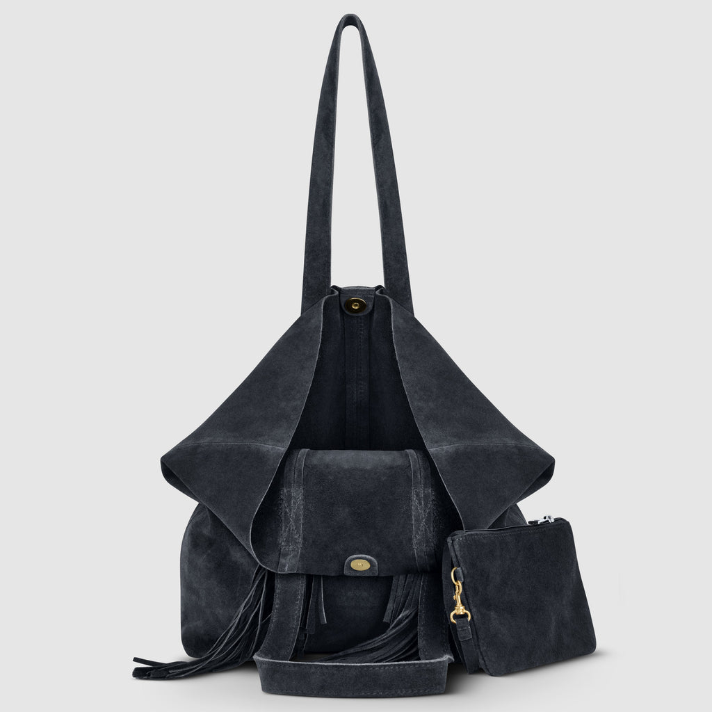 Italian Genuine Suede Tote Bag 272522