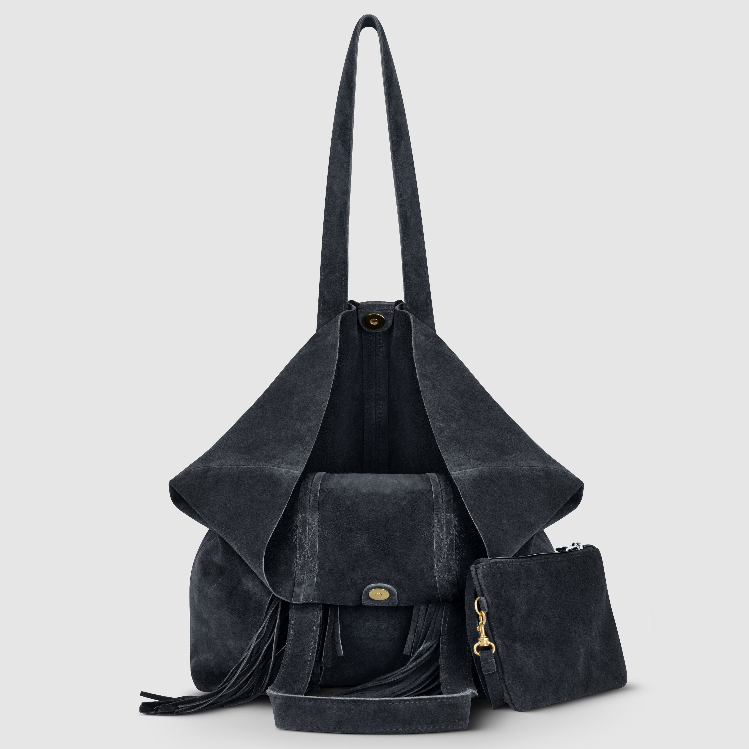 Italian Genuine Suede Tote Bag 272522