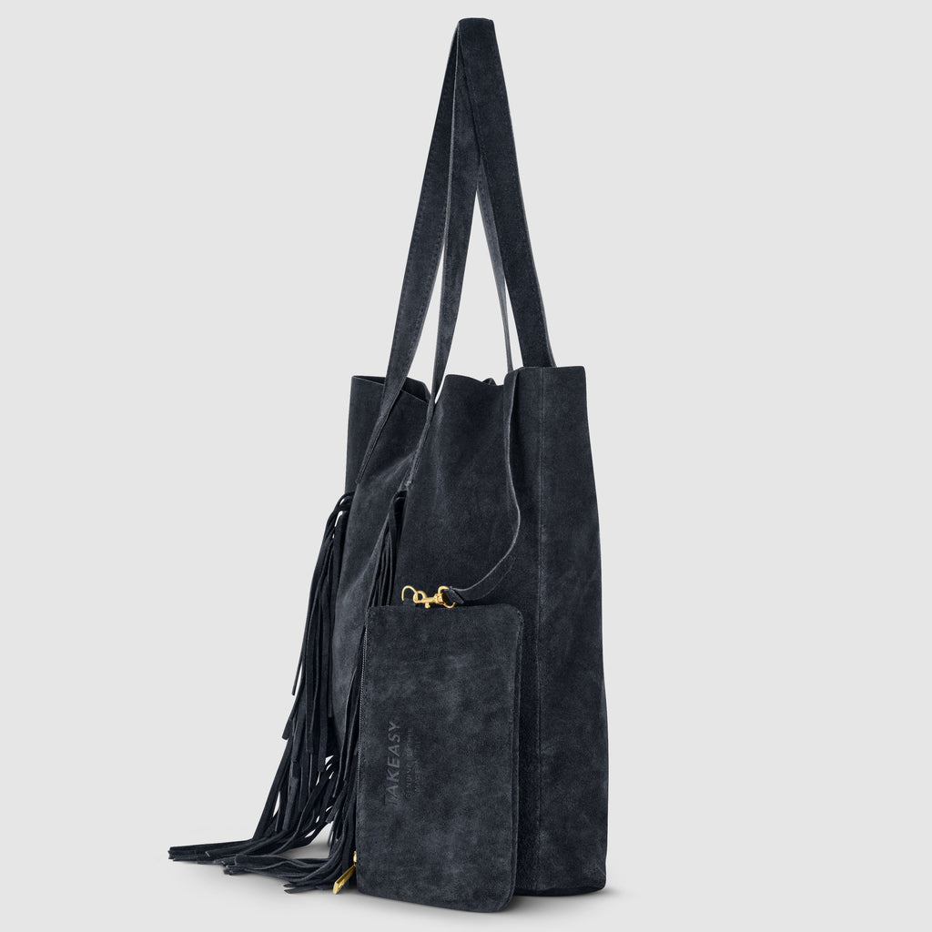Italian Genuine Suede Tote Bag 272522