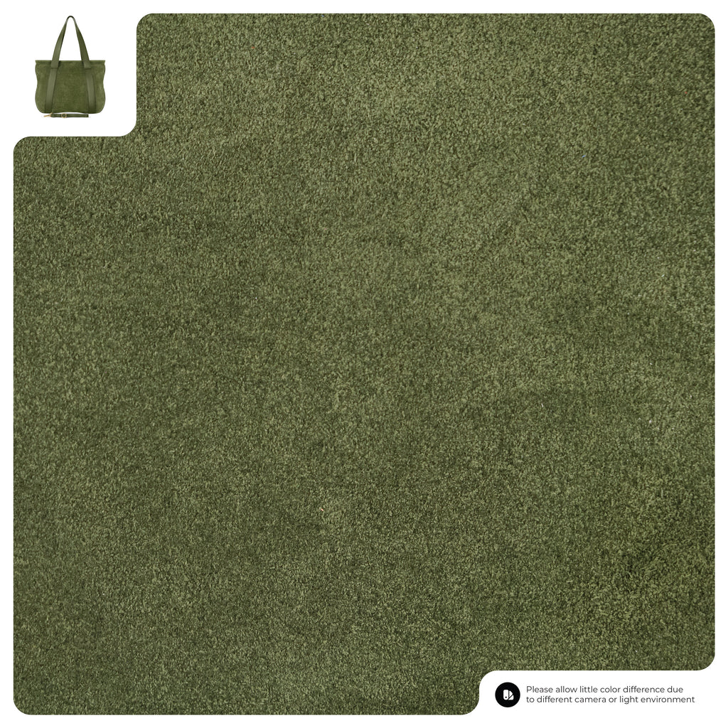 Italian Genuine Suede Tote Bag 282613