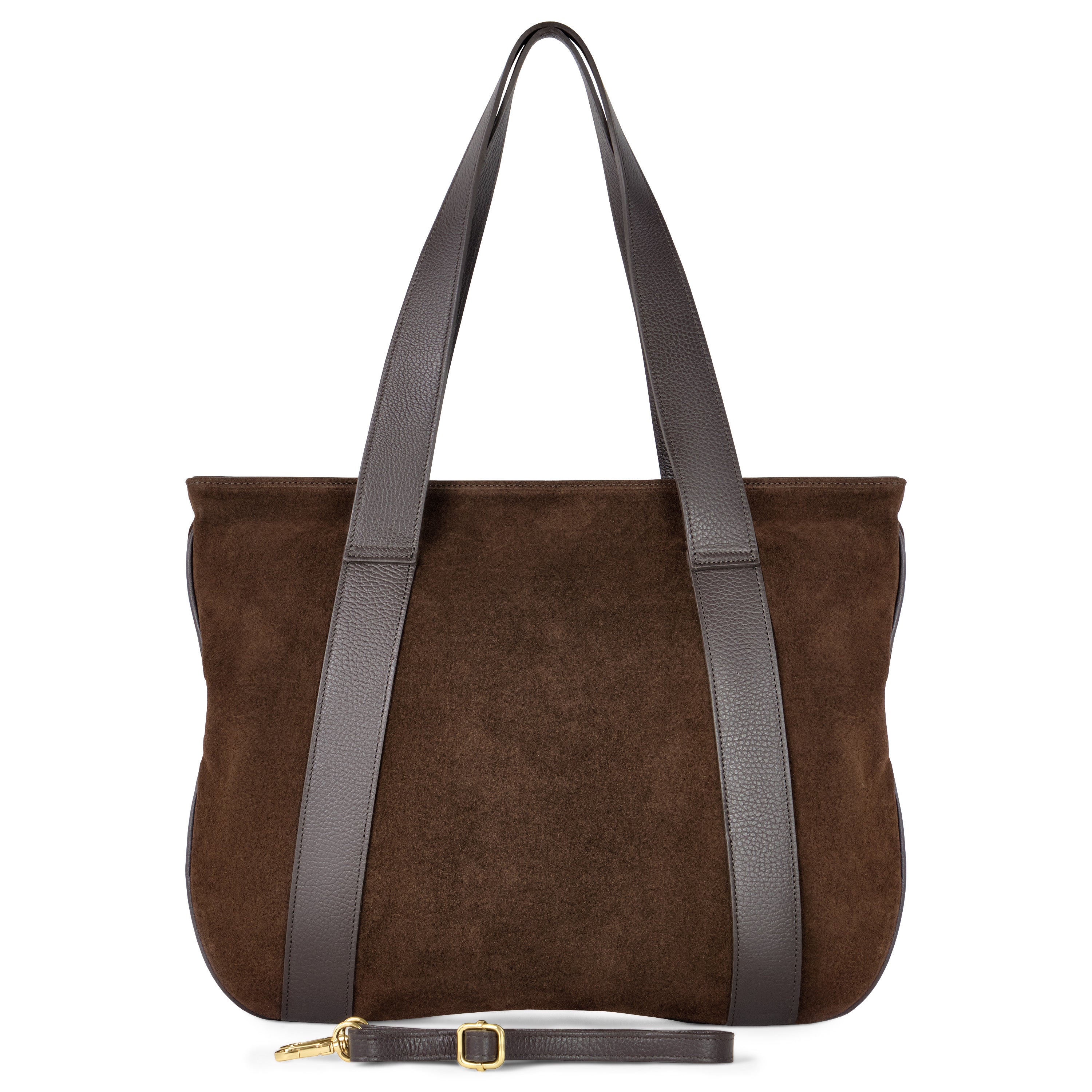 Italian Genuine Suede Tote Bag 282613