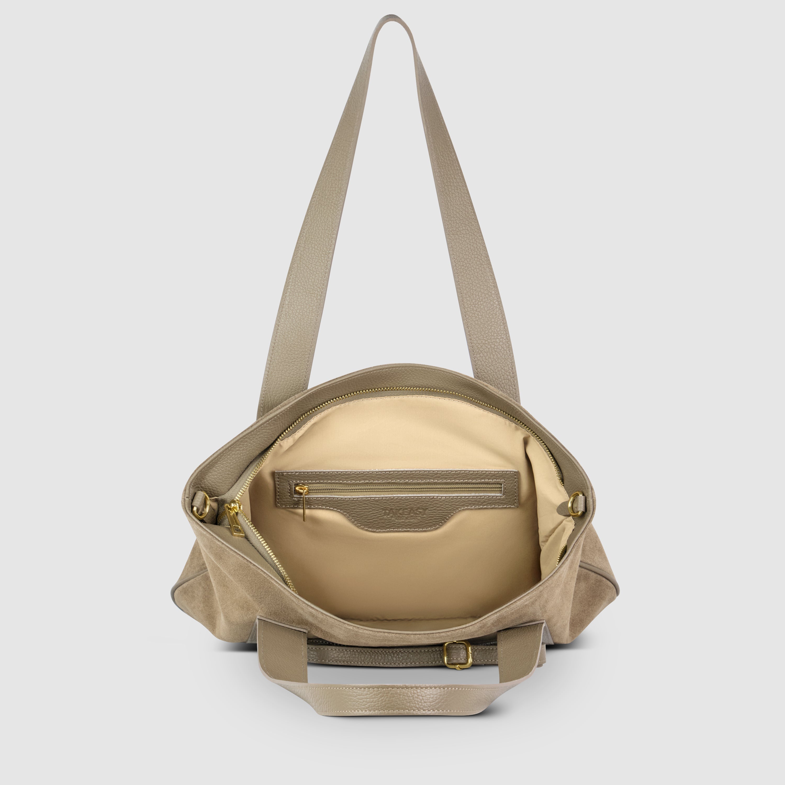 Italian Genuine Suede Tote Bag 282613