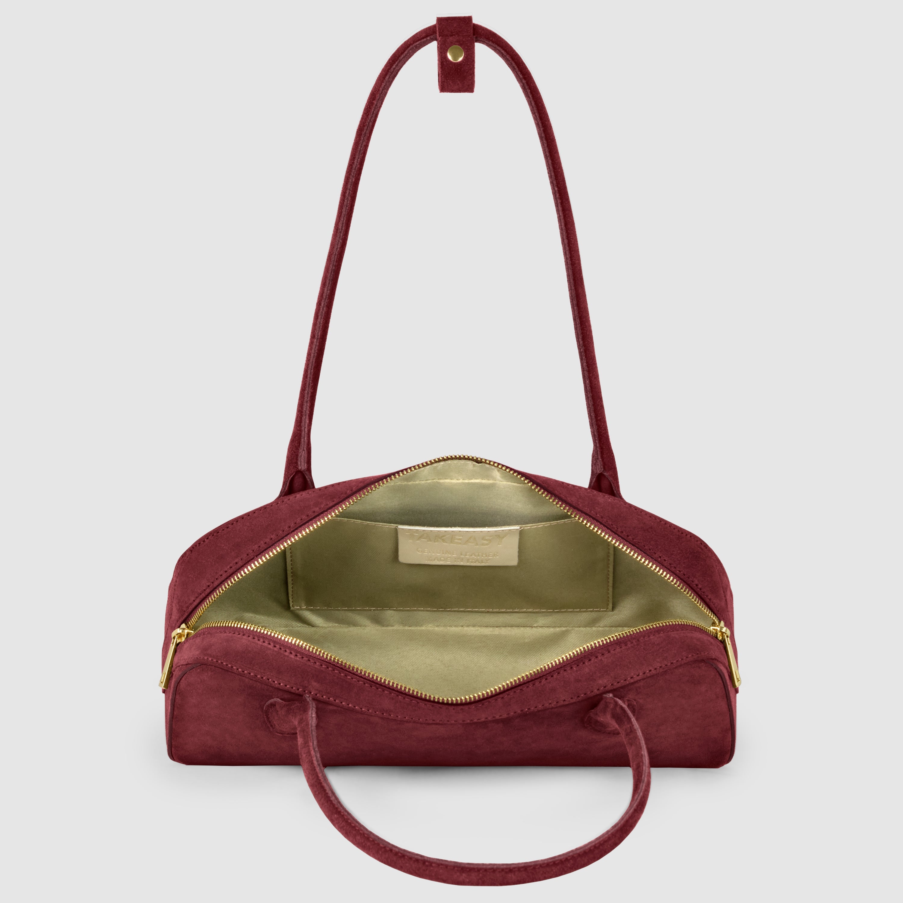 Italian Genuine Suede Shoulder Bag 272511