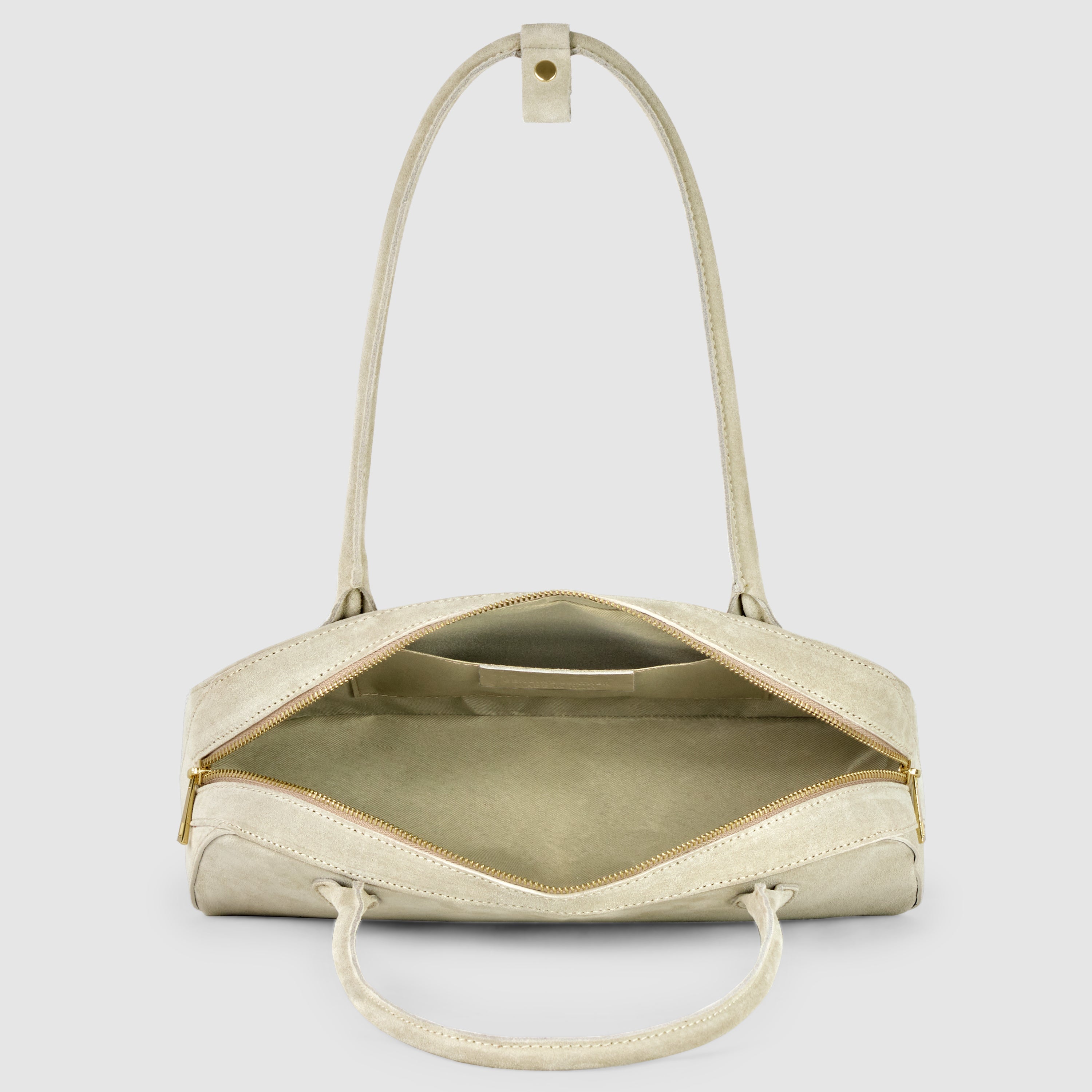 Italian Genuine Suede Shoulder Bag 272511