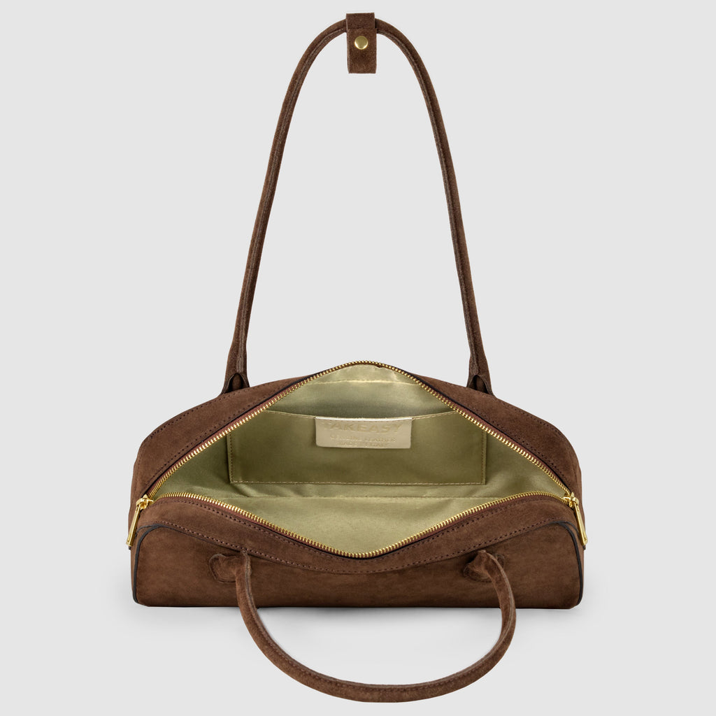 Italian Genuine Suede Shoulder Bag 272511