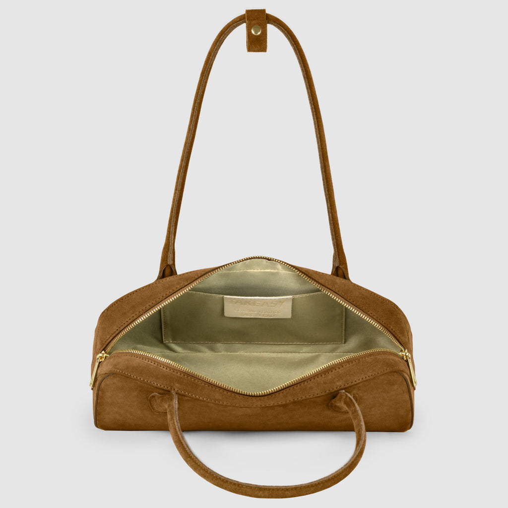 Italian Genuine Suede Shoulder Bag 272511