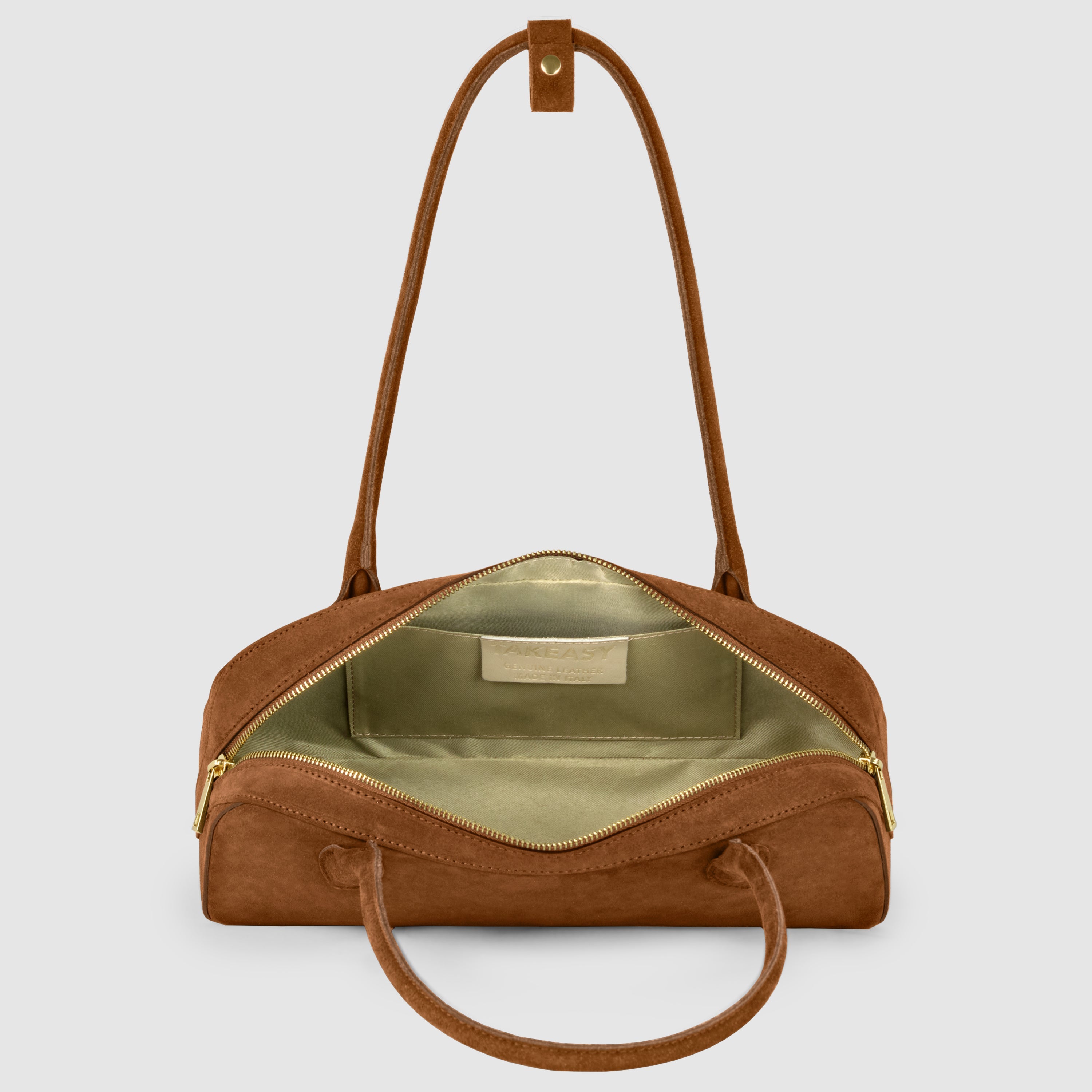 Italian Genuine Suede Shoulder Bag 272511