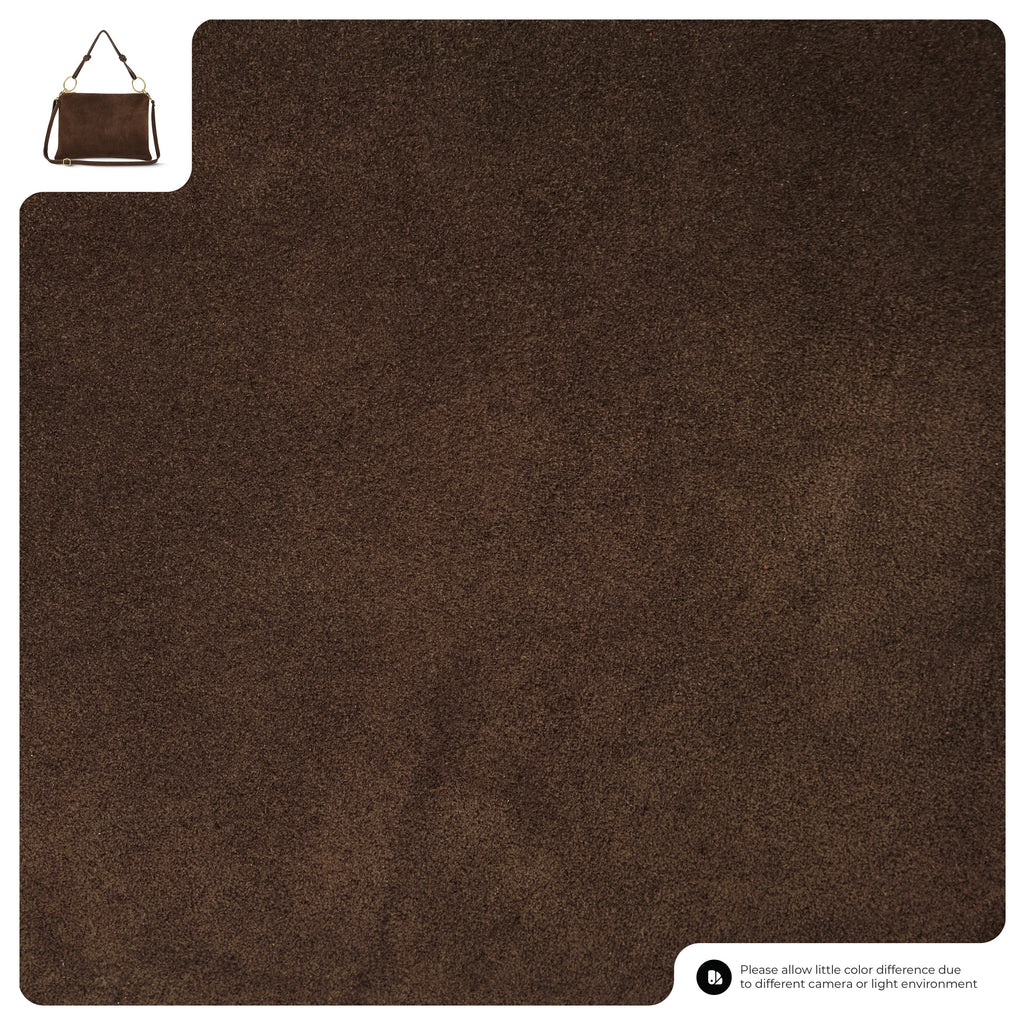 Italian Genuine Suede Shoulder Bag 171551