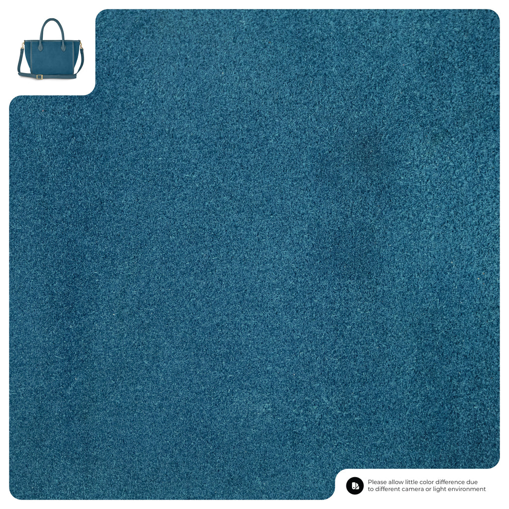 Italian Genuine Suede Top-Handle Bag 292711