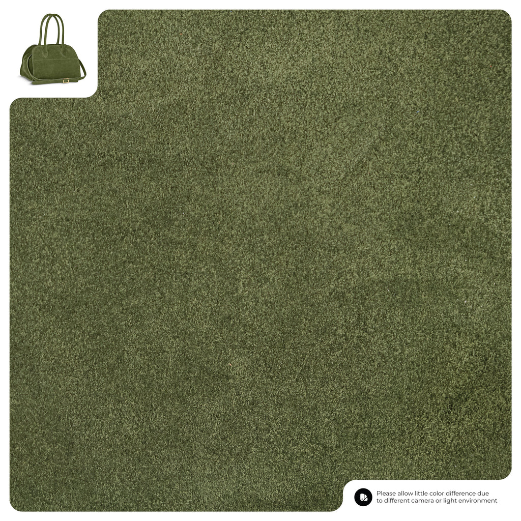 Italian Genuine Suede Top-Handle Bag 302811