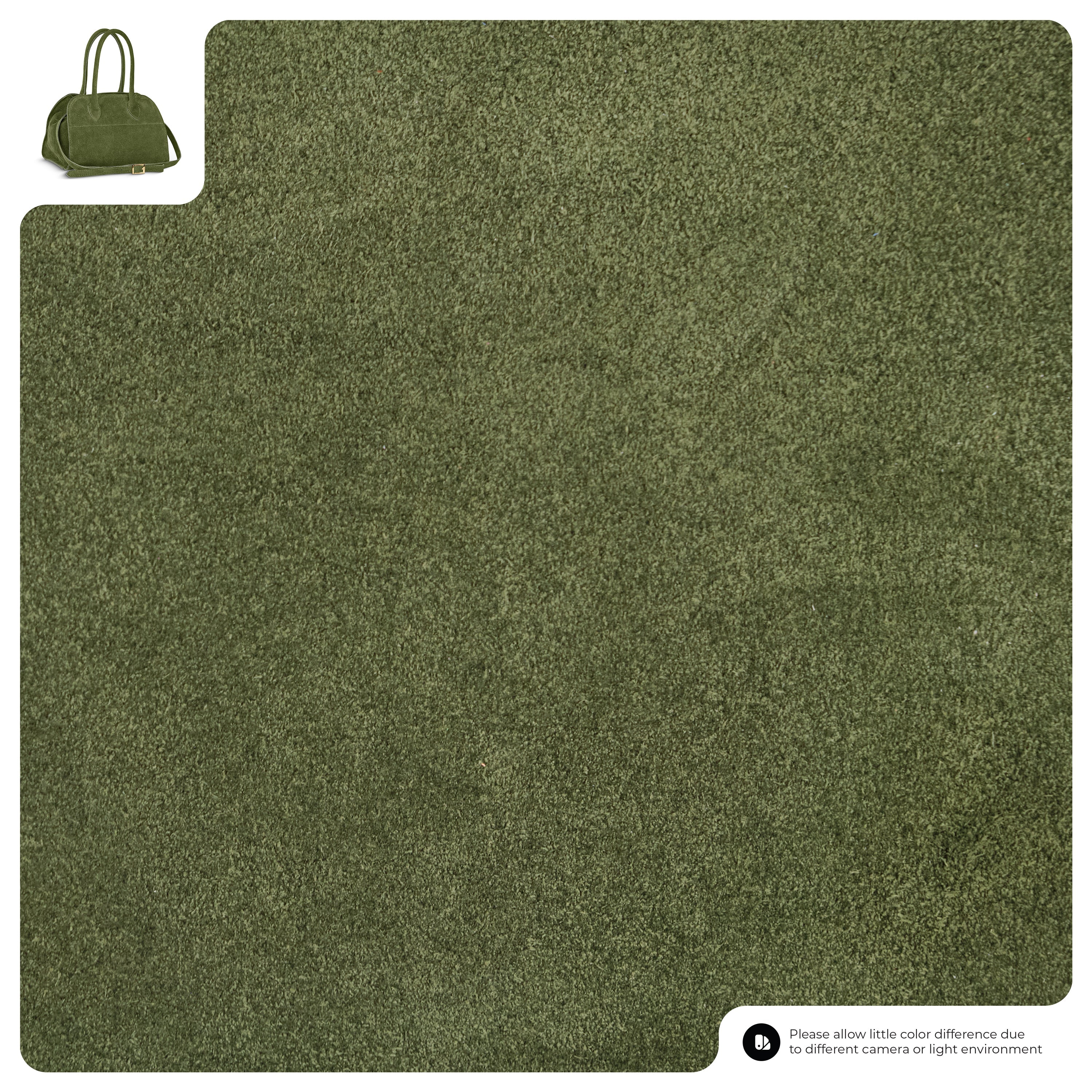 Italian Genuine Suede Top-Handle Bag 302811