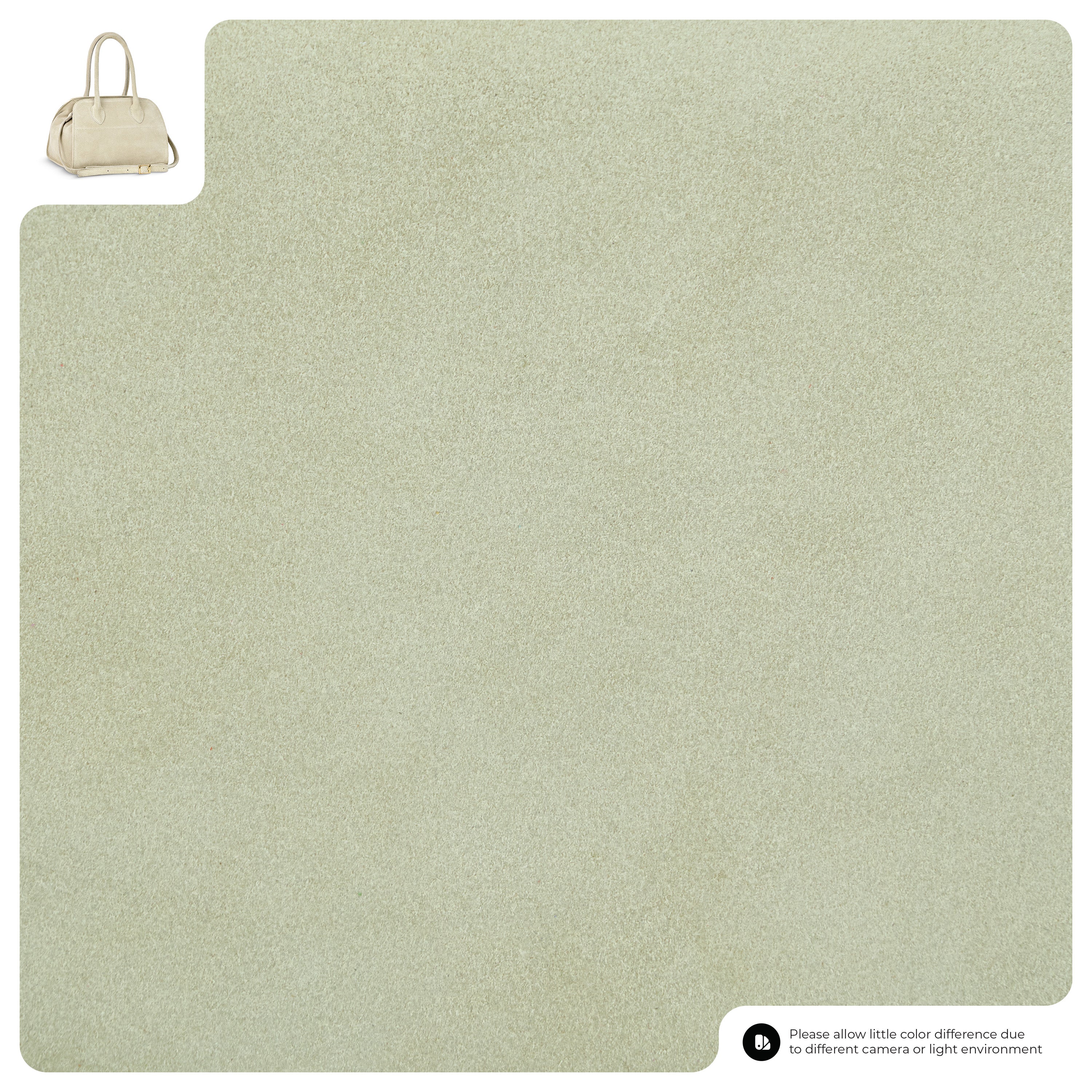 Italian Genuine Suede Top-Handle Bag 302811