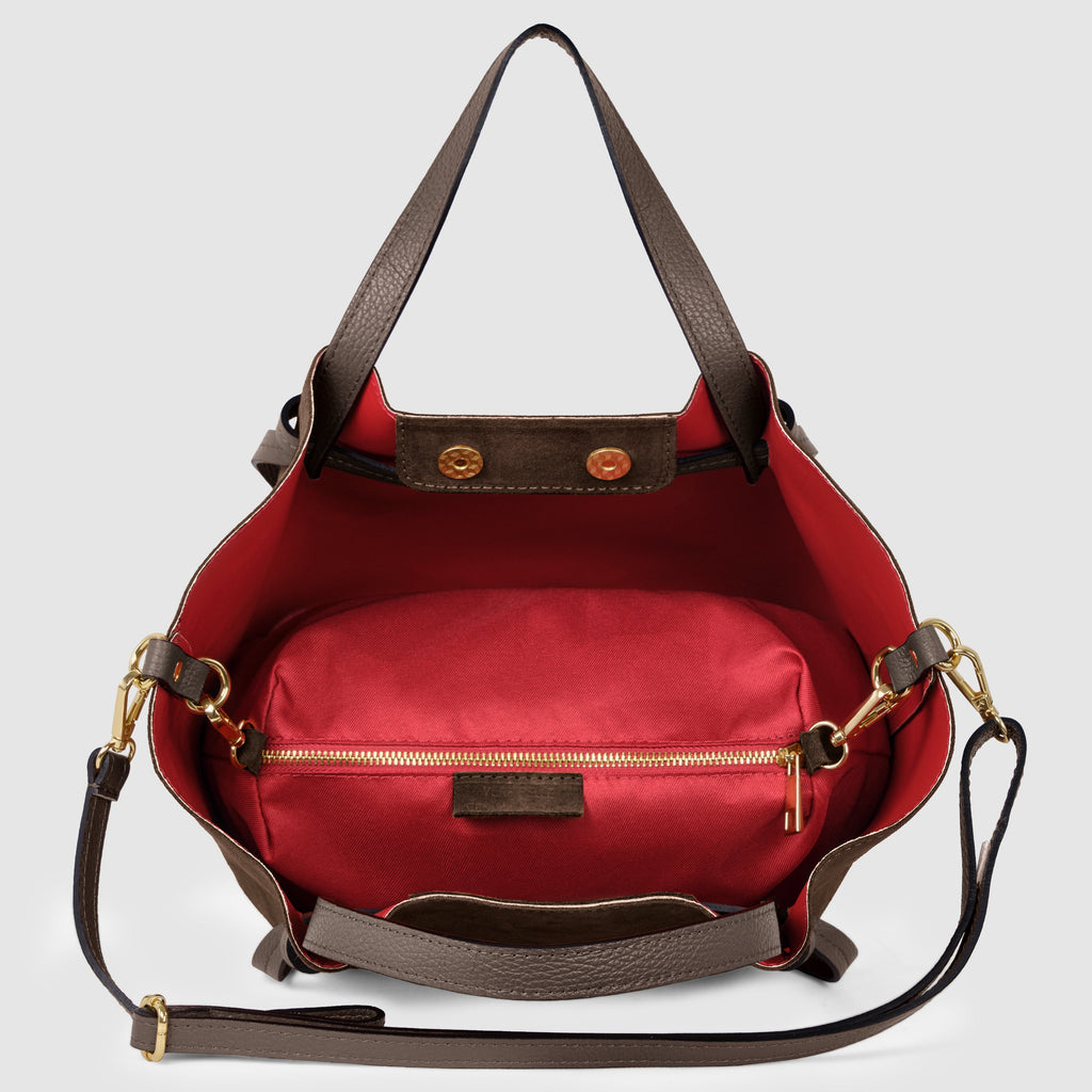 Italian Genuine Suede Tote Bag 292730