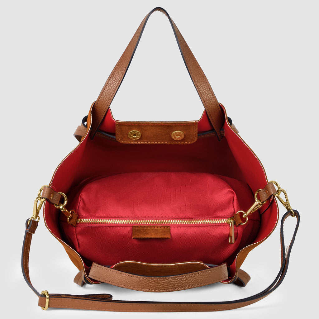 Italian Genuine Suede Tote Bag 292730