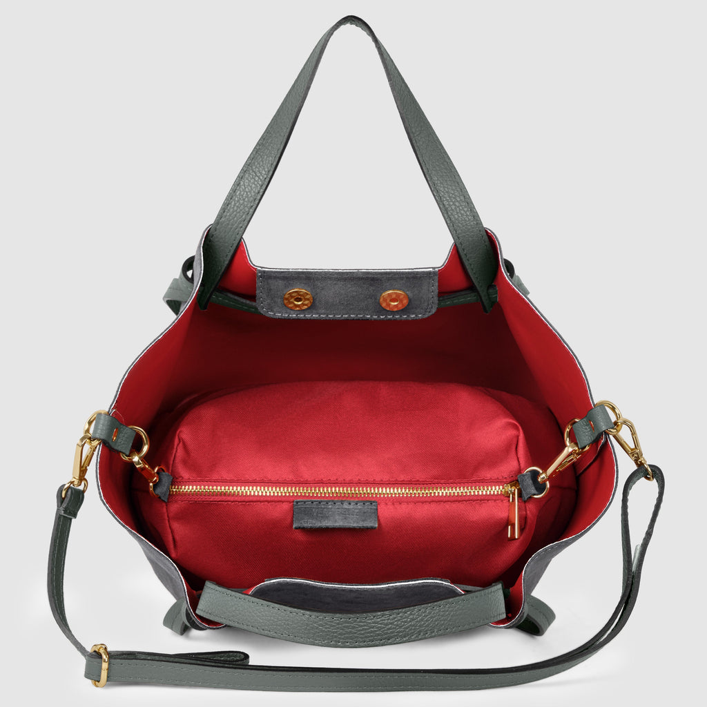 Italian Genuine Suede Tote Bag 292730