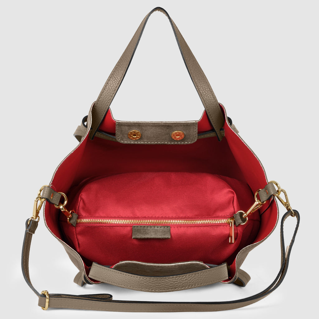 Italian Genuine Suede Tote Bag 292730