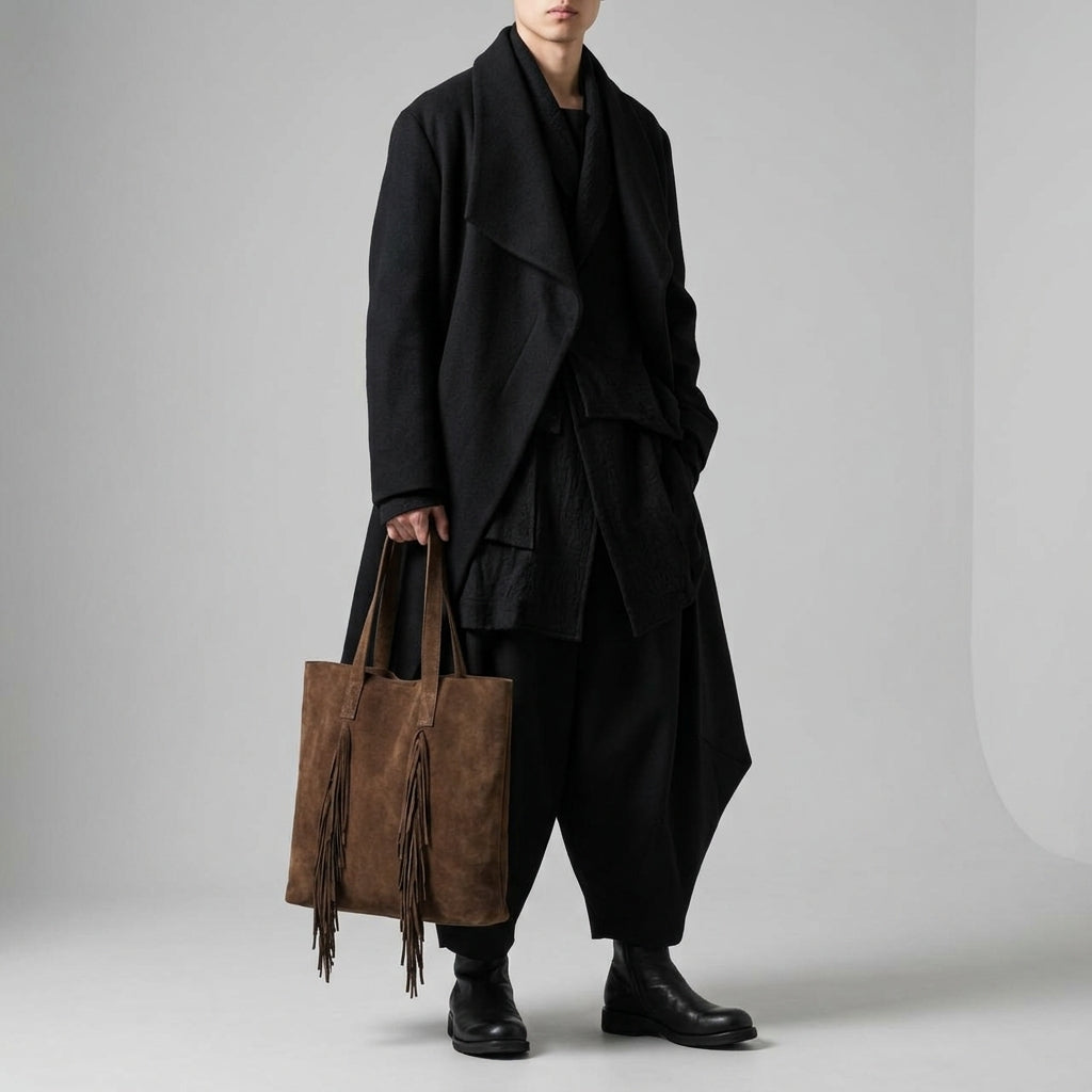 Italian Genuine Suede Tote Bag 272522