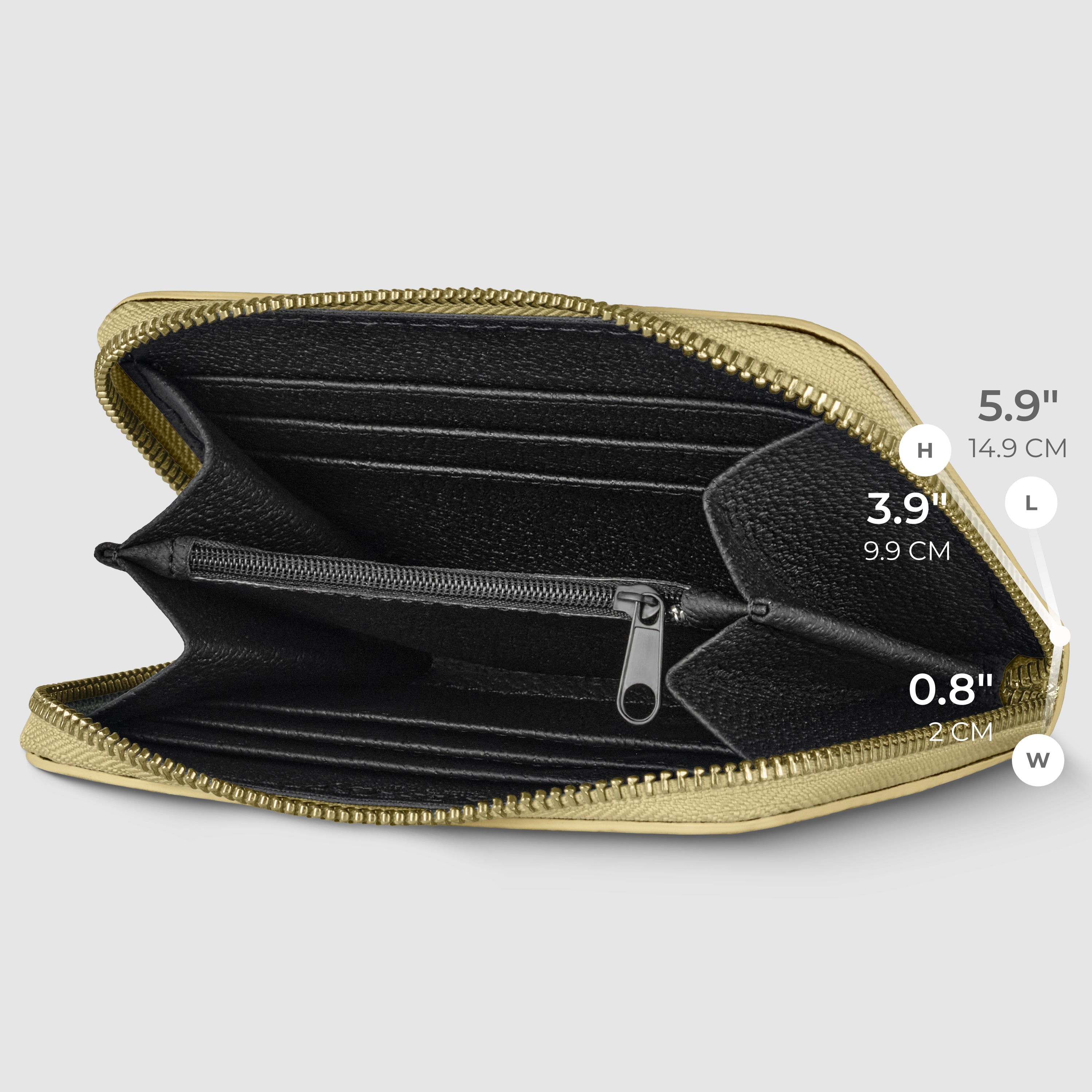 Italian Genuine Weave Metallic Suede Wallet 650988