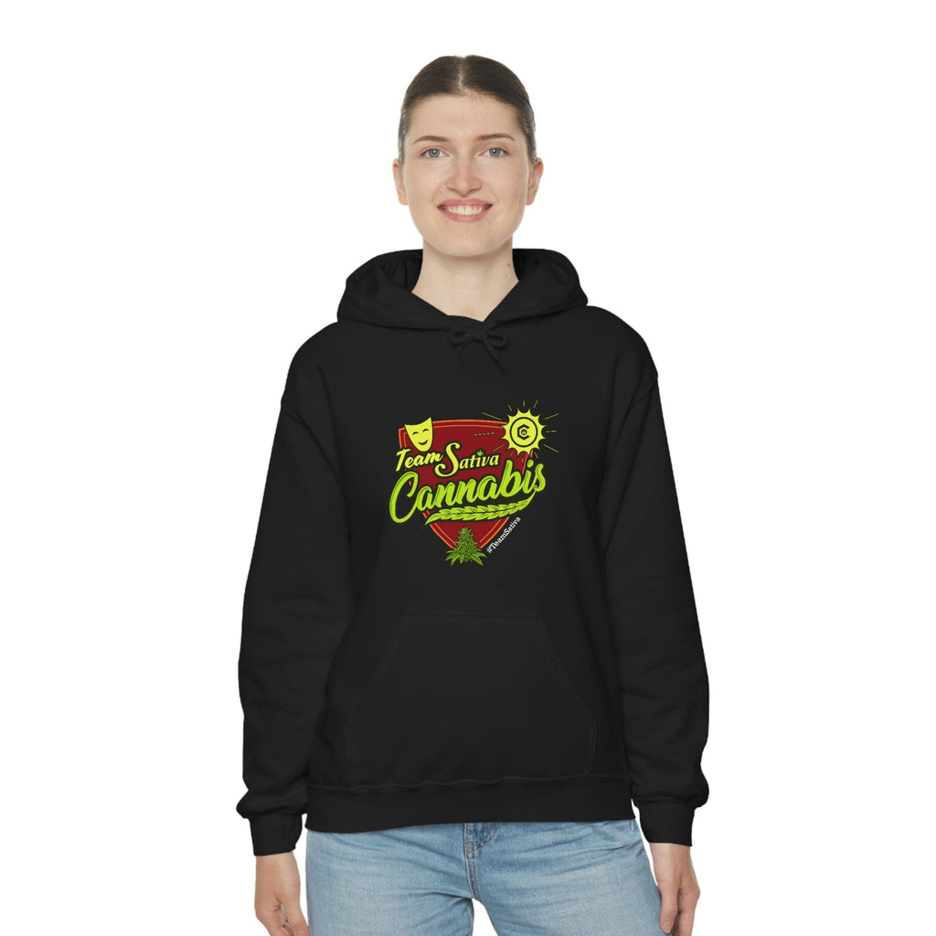 Team Sativa Cannabis Stoner Hoodie