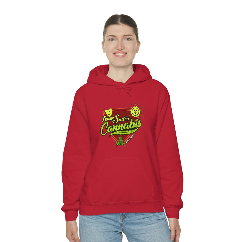 Team Sativa Cannabis Stoner Hoodie