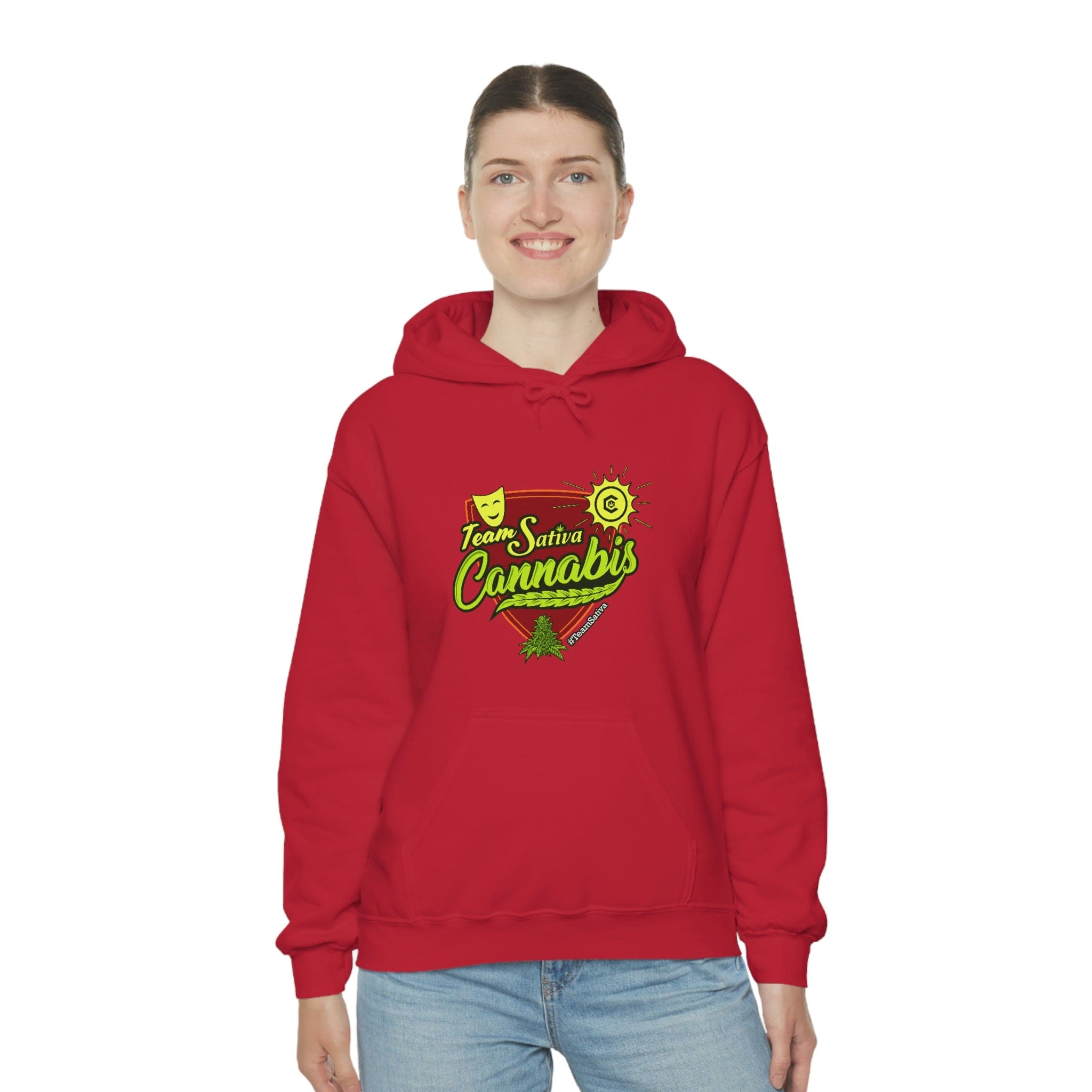 Team Sativa Cannabis Stoner Hoodie