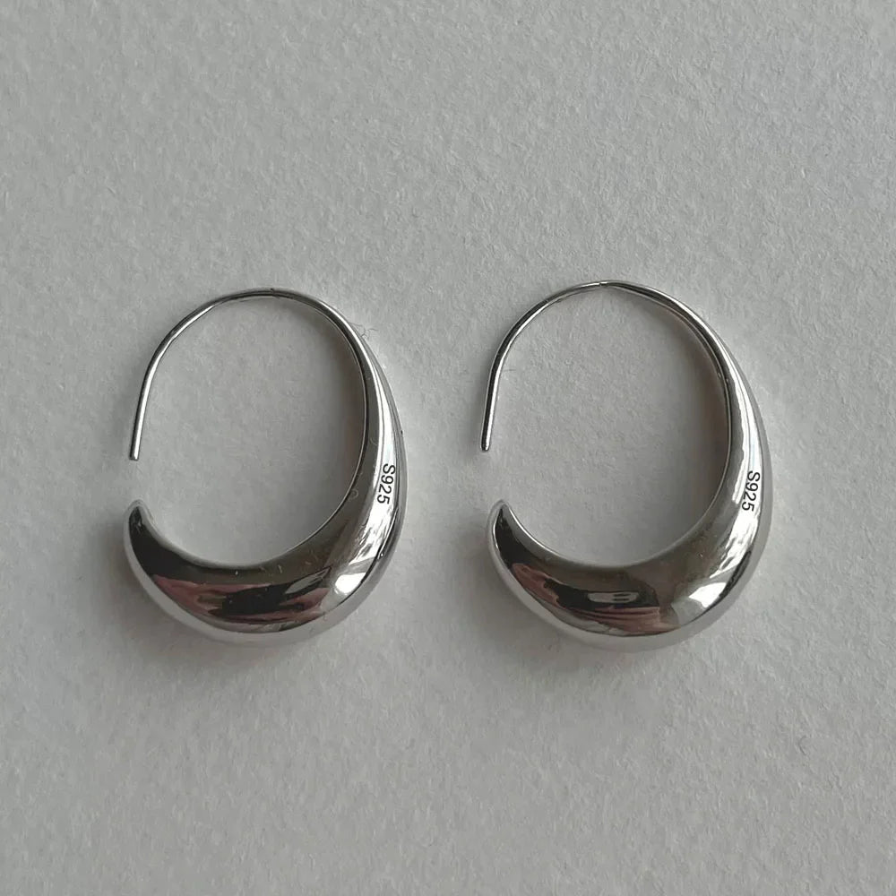 Moon Tears 925 Sterling Silver Earrings