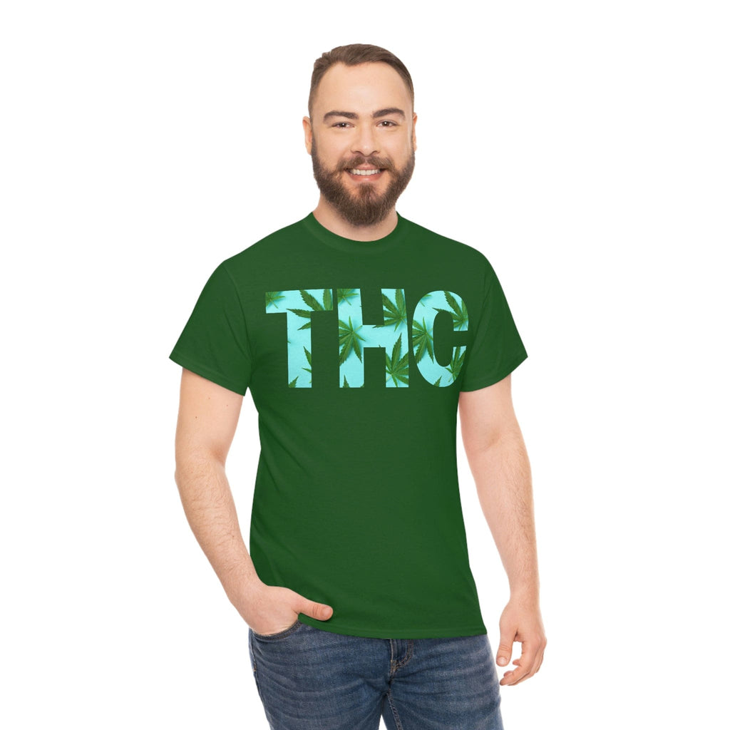 Turquoise THC Tee