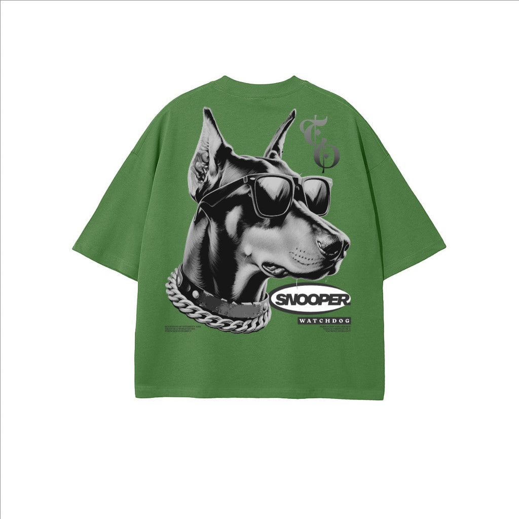 Snooper Cropped Oversized T-Shirt