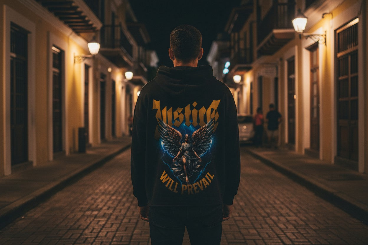 Justice Heavyweight Boxy Hoodie
