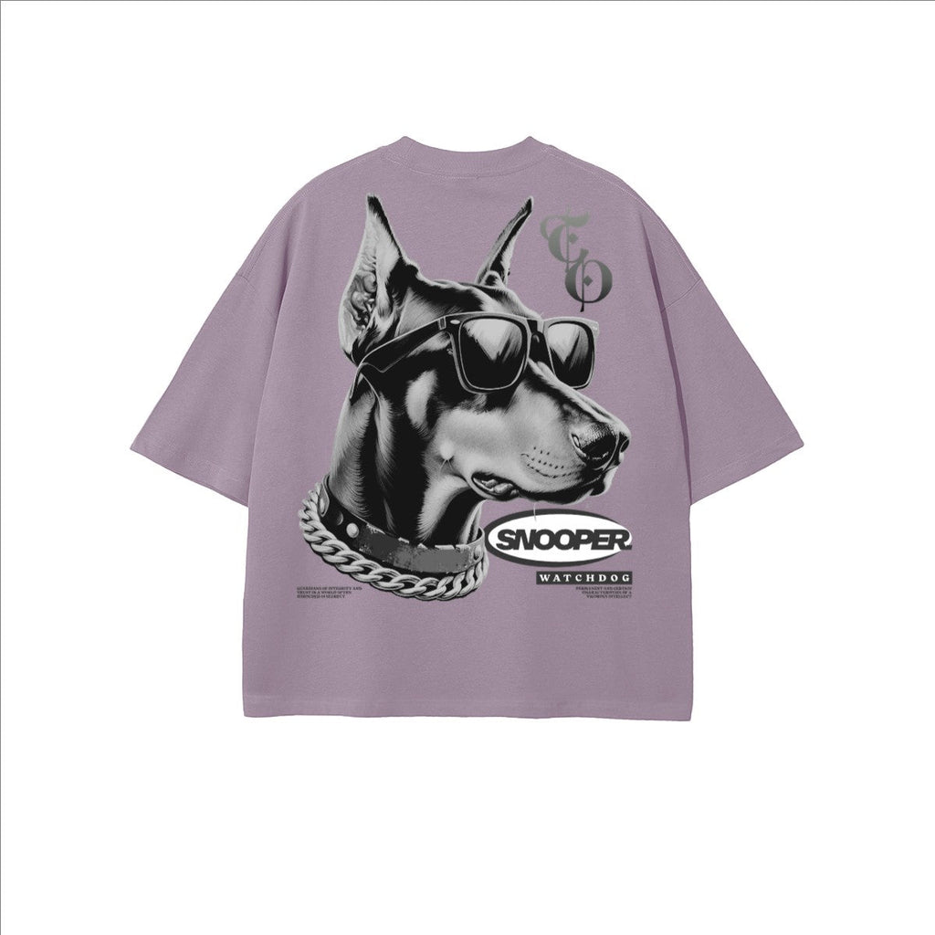 Snooper Cropped Oversized T-Shirt