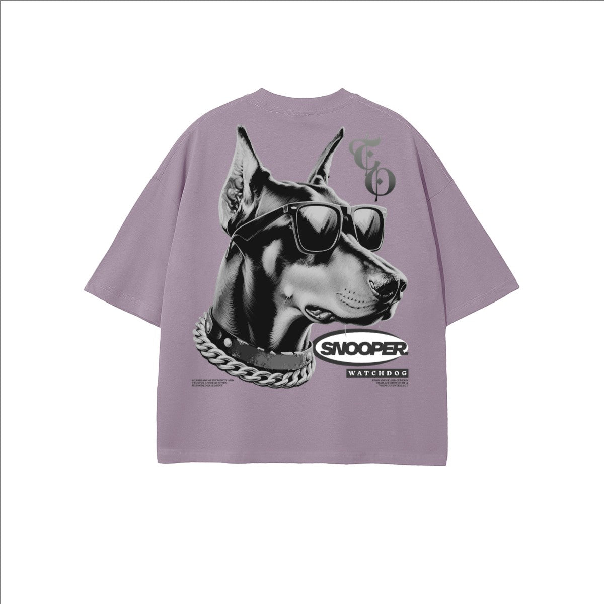 Snooper Cropped Oversized T-Shirt