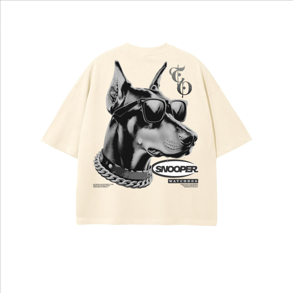 Snooper Cropped Oversized T-Shirt