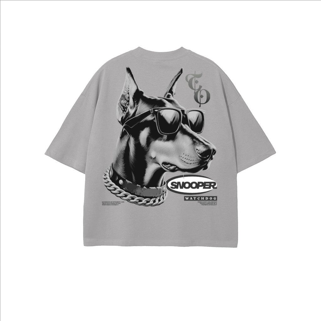 Snooper Cropped Oversized T-Shirt
