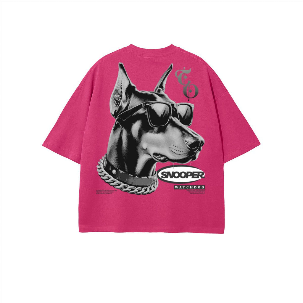 Snooper Cropped Oversized T-Shirt