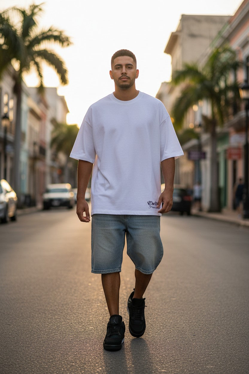 Snooper Cropped Oversized T-Shirt