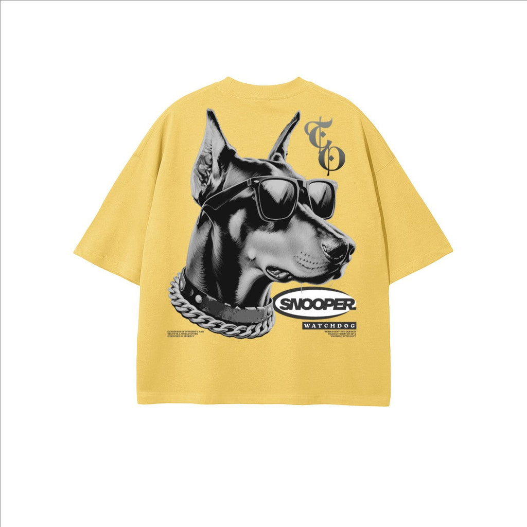 Snooper Cropped Oversized T-Shirt