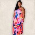 The Yanna Abstract Maxi Dress