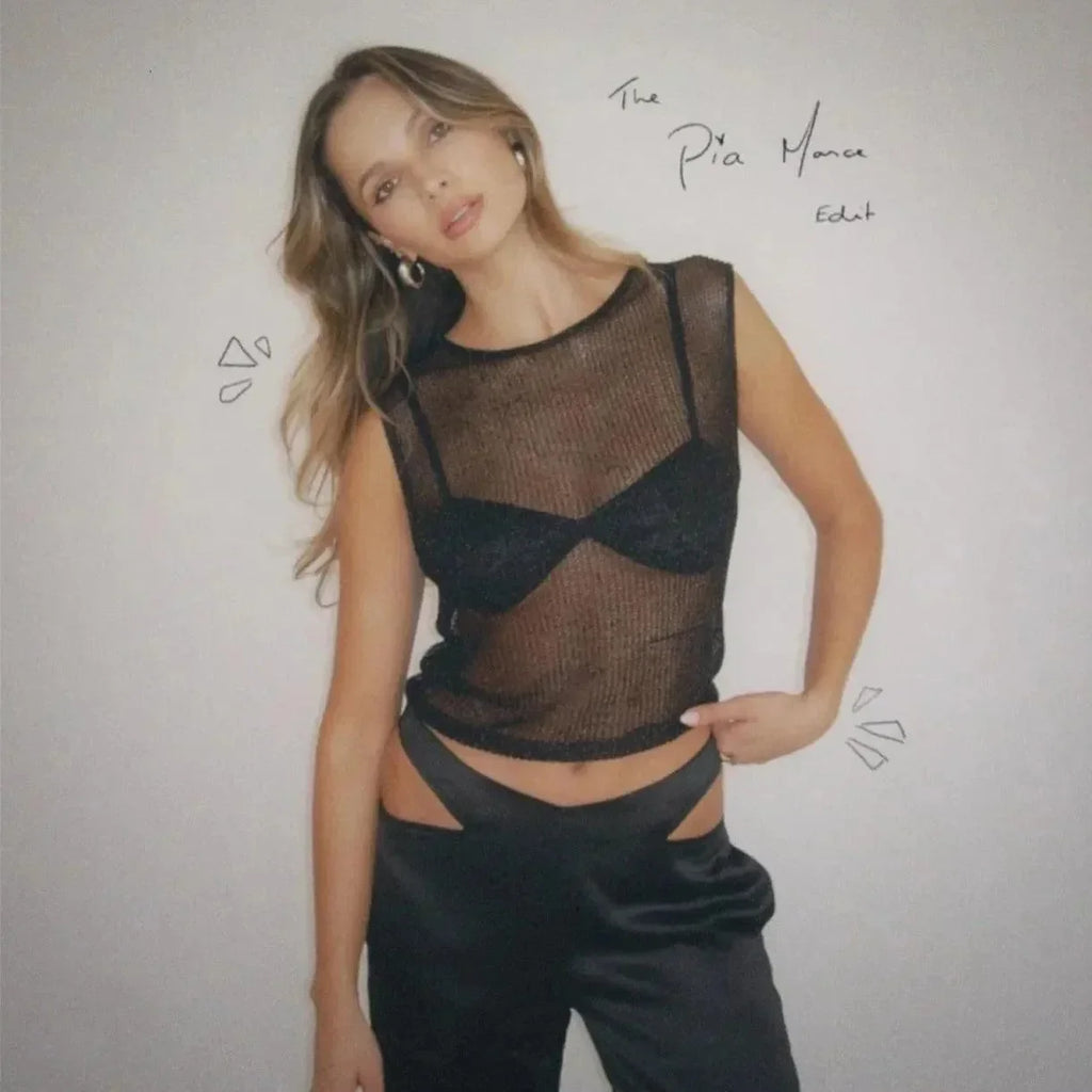 Time After Time Sheer Black Top