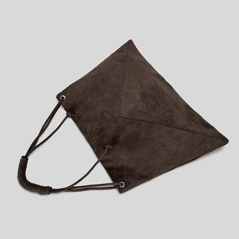 Teresa Suede Shoulder Bag