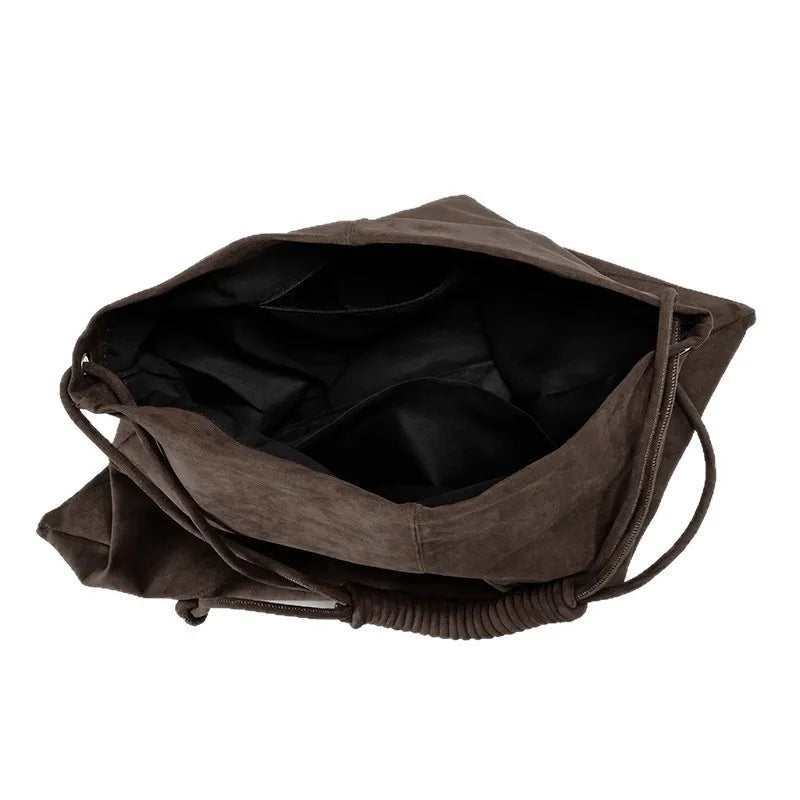 Teresa Suede Shoulder Bag