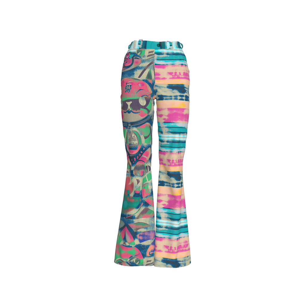 Blicky Kitten Bell Bottom Jeans