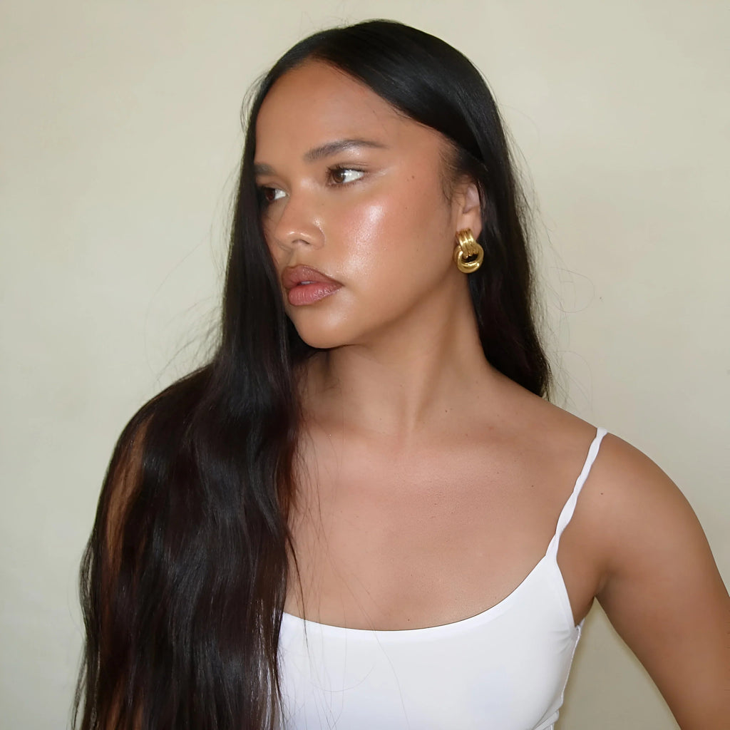 Twin Fusion Rings Earrings