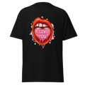 “I Love You” Lips Graphic T-Shirt – Bold Romantic Streetwear Design