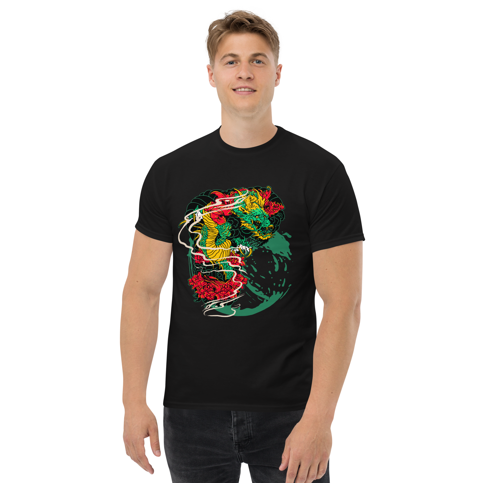 Dragon Graphic T-Shirt – Bold Streetwear Style