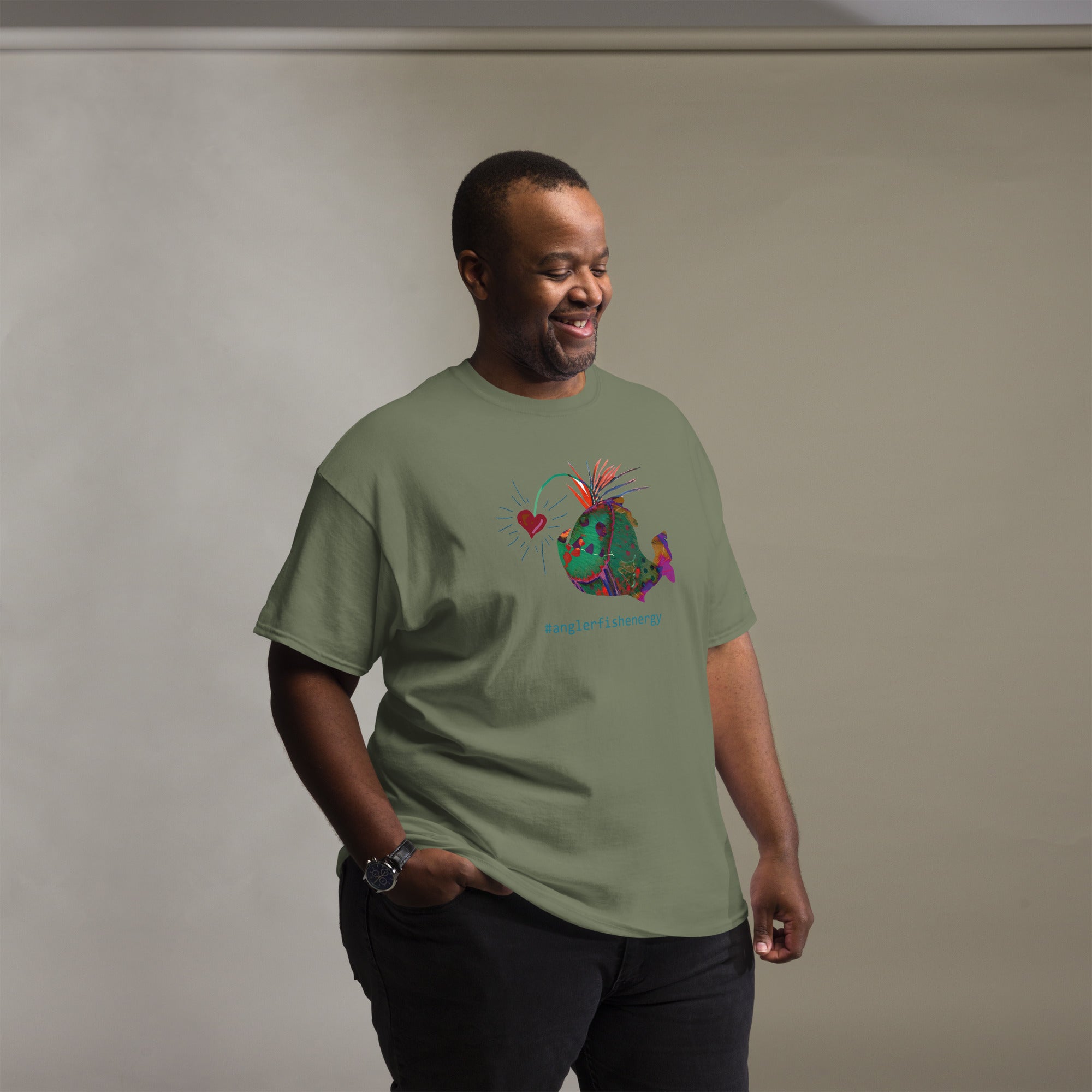 #AnglerFish Energy Unisex Classic Tee