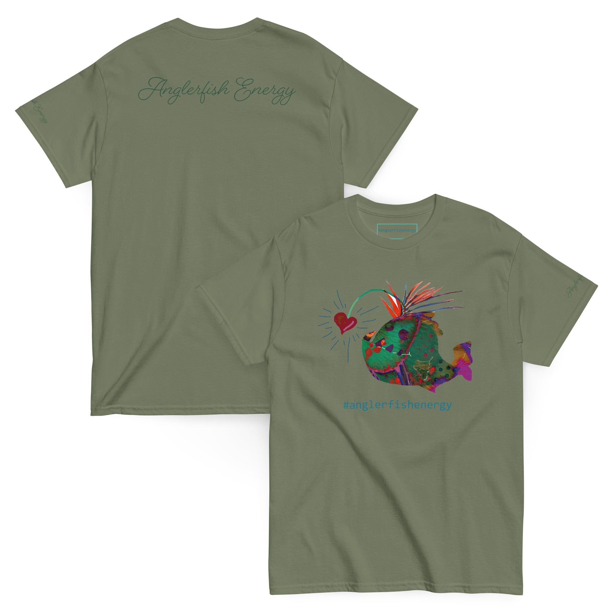 #AnglerFish Energy Unisex Classic Tee
