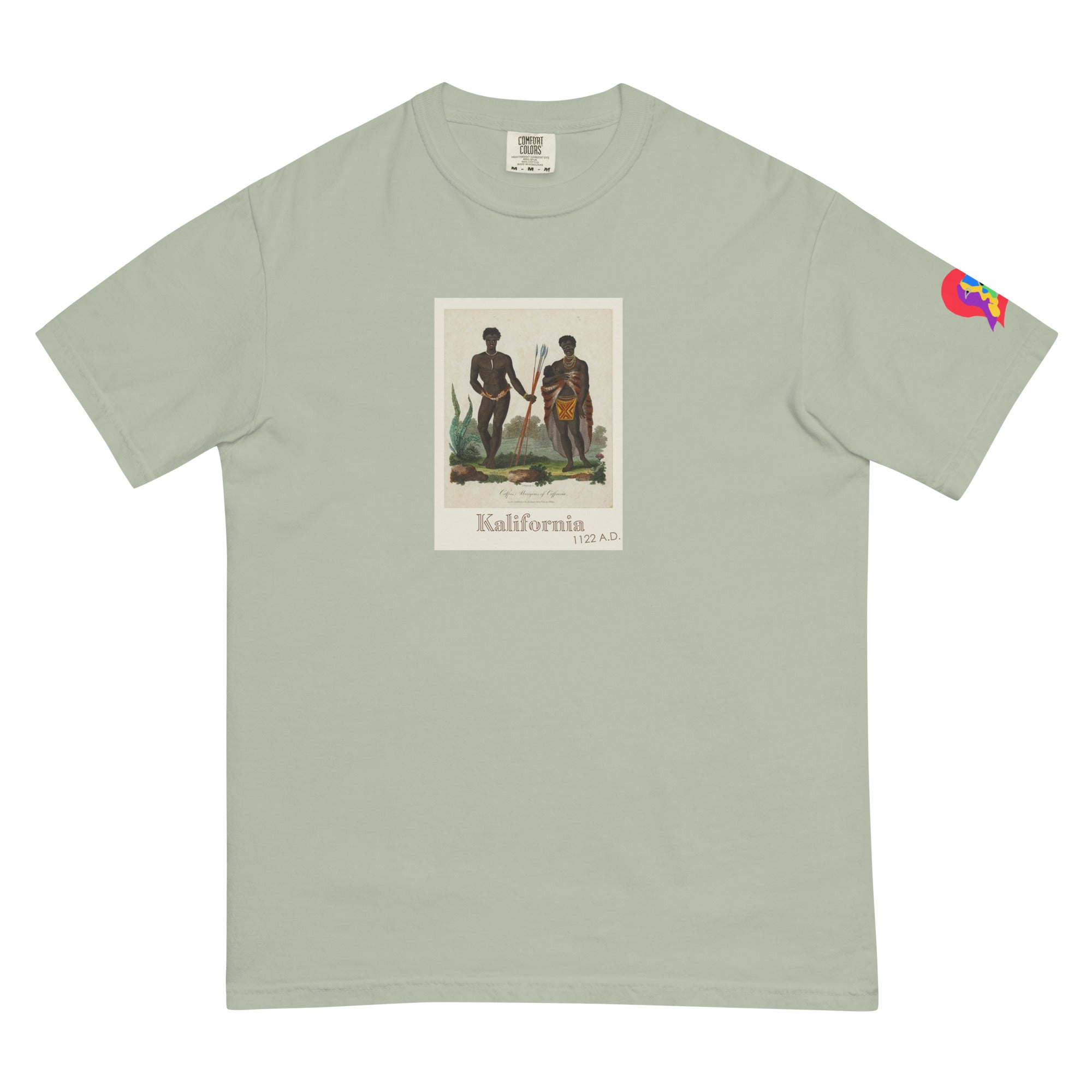 Kalifornia History of the Amaru Khans Unisex garment-dyed heavyweight t-shirt