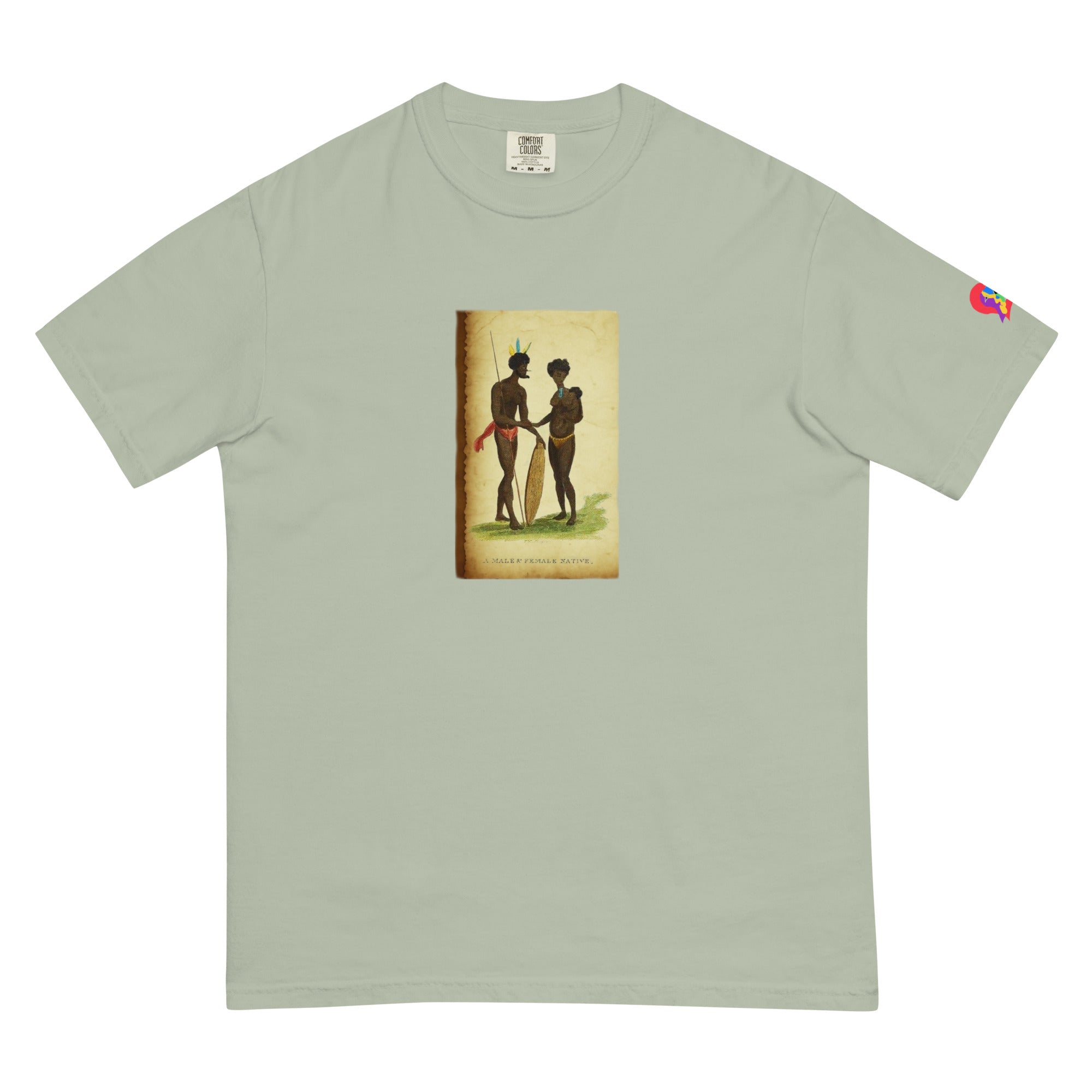 Unisex garment-dyed heavyweight t-shirt