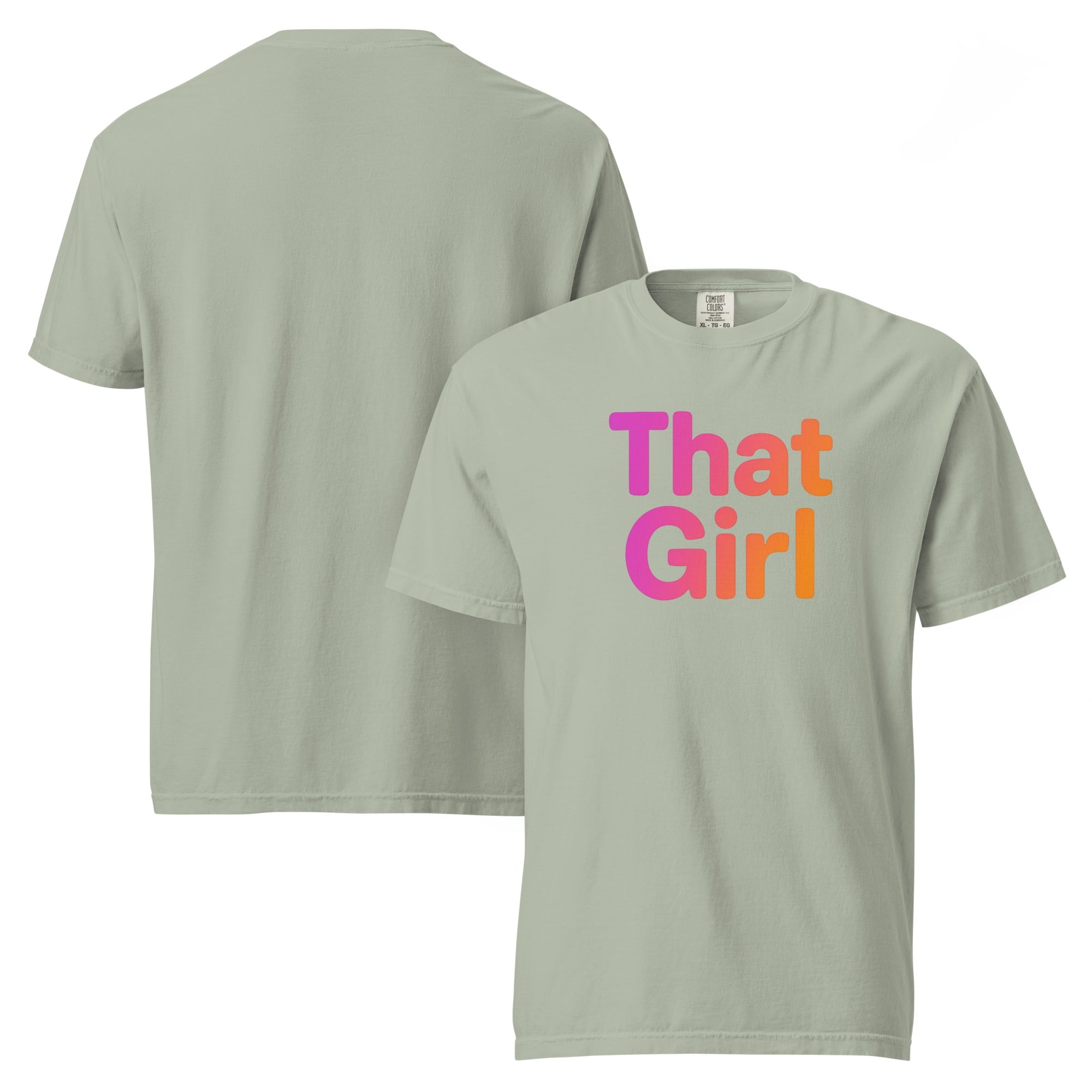 That Girl Garment Dyed Heavyweight Cotton T-Shirt