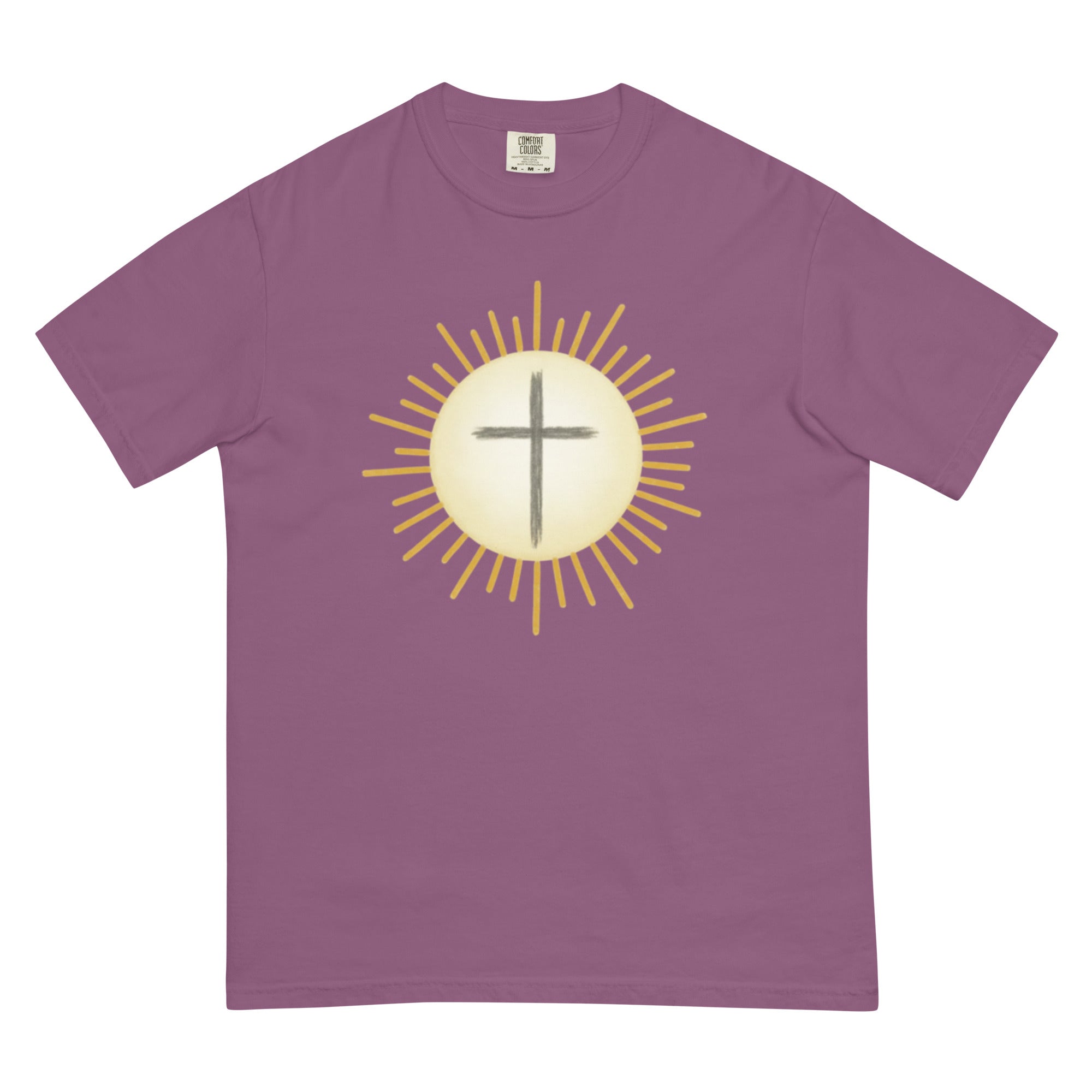 Centered In Light Garment Dyed Heavyweight T-Shirt
